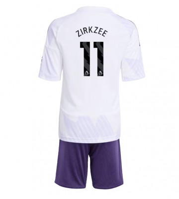 Manchester United Joshua Zirkzee #11 Replika Babytøj Udebanesæt Børn 2025-26 Kortærmet (+ Korte bukser)